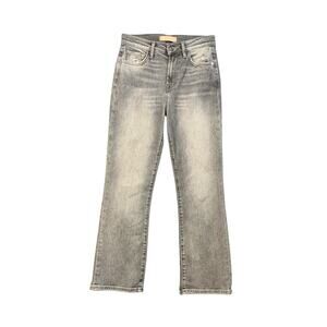 7 For All Mankind Jeans Womens 26 Gray Luxe Denim Vintage Bootcut High Waisted